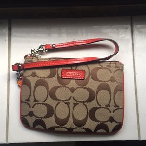 Coach wristlet